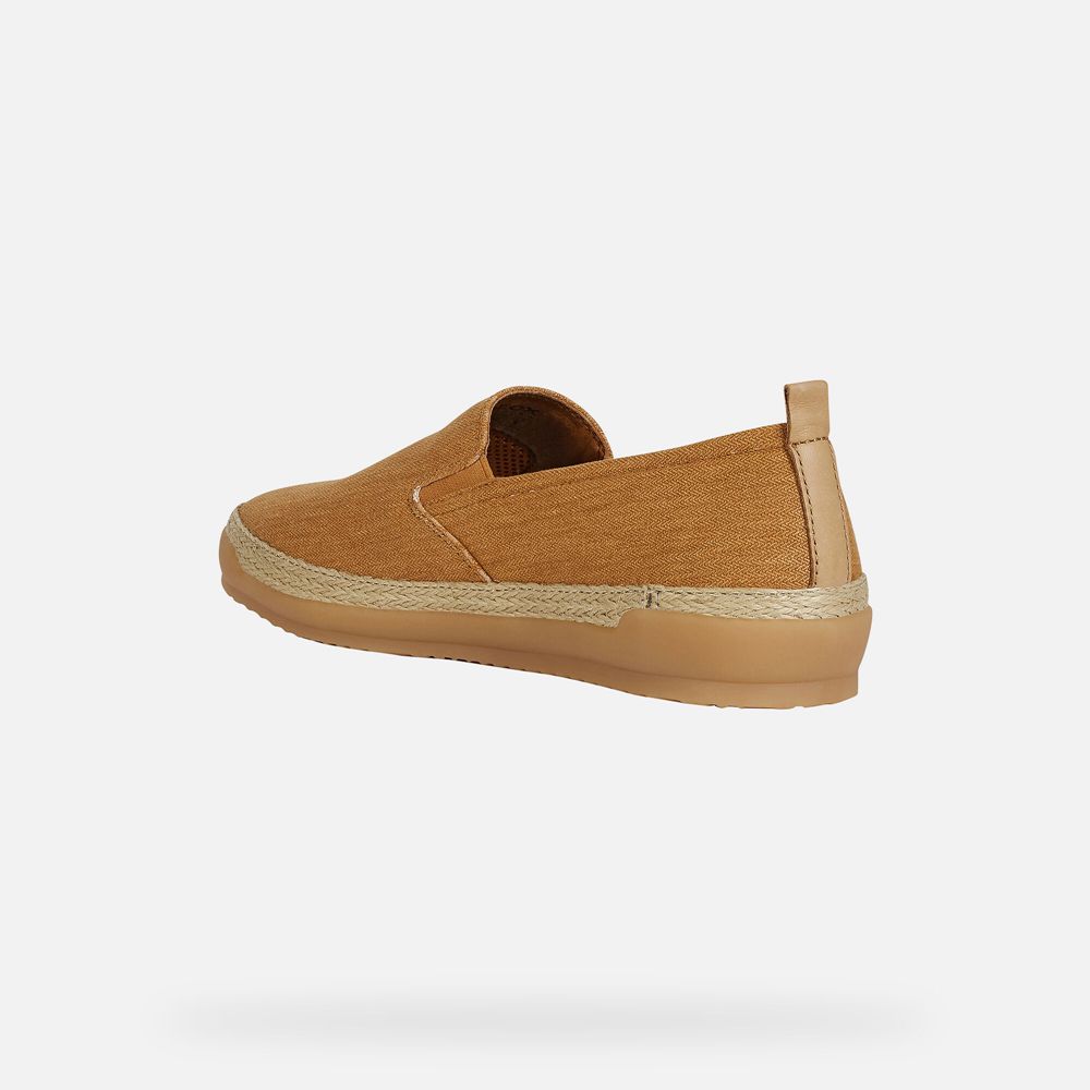 Geox Erkek Spor Ayakkabı Sarı - Mondello - HEC-326145